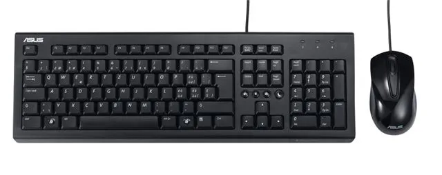 ASUS tastatura i miš U2000 - crna- Slika 1