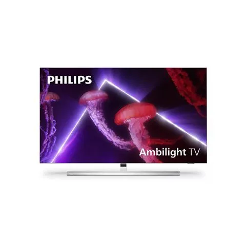 PHILIPS OLED TV 55OLED807/12, 4K, 120hz, ANDROID, AMBILIGHT, SIVI Slika 1