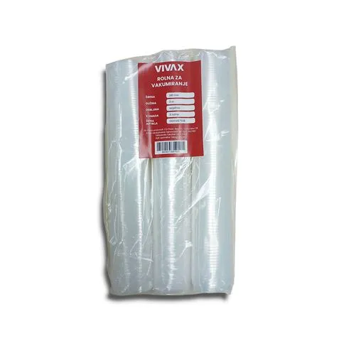 VIVAX HOME rolna za vakumiranje 280mm x 3m / 3 rolne Slika 1