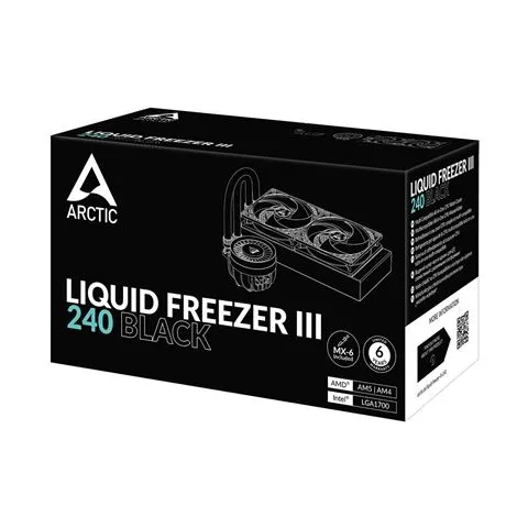 Vodeno hlađenje za procesor Arctic Liquid Freezer III 240 (black) Slika 1