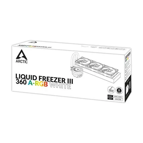 Vodeno hlađenje za procesor Arctic Liquid Freezer III 360 A-RGB(white) Slika 1