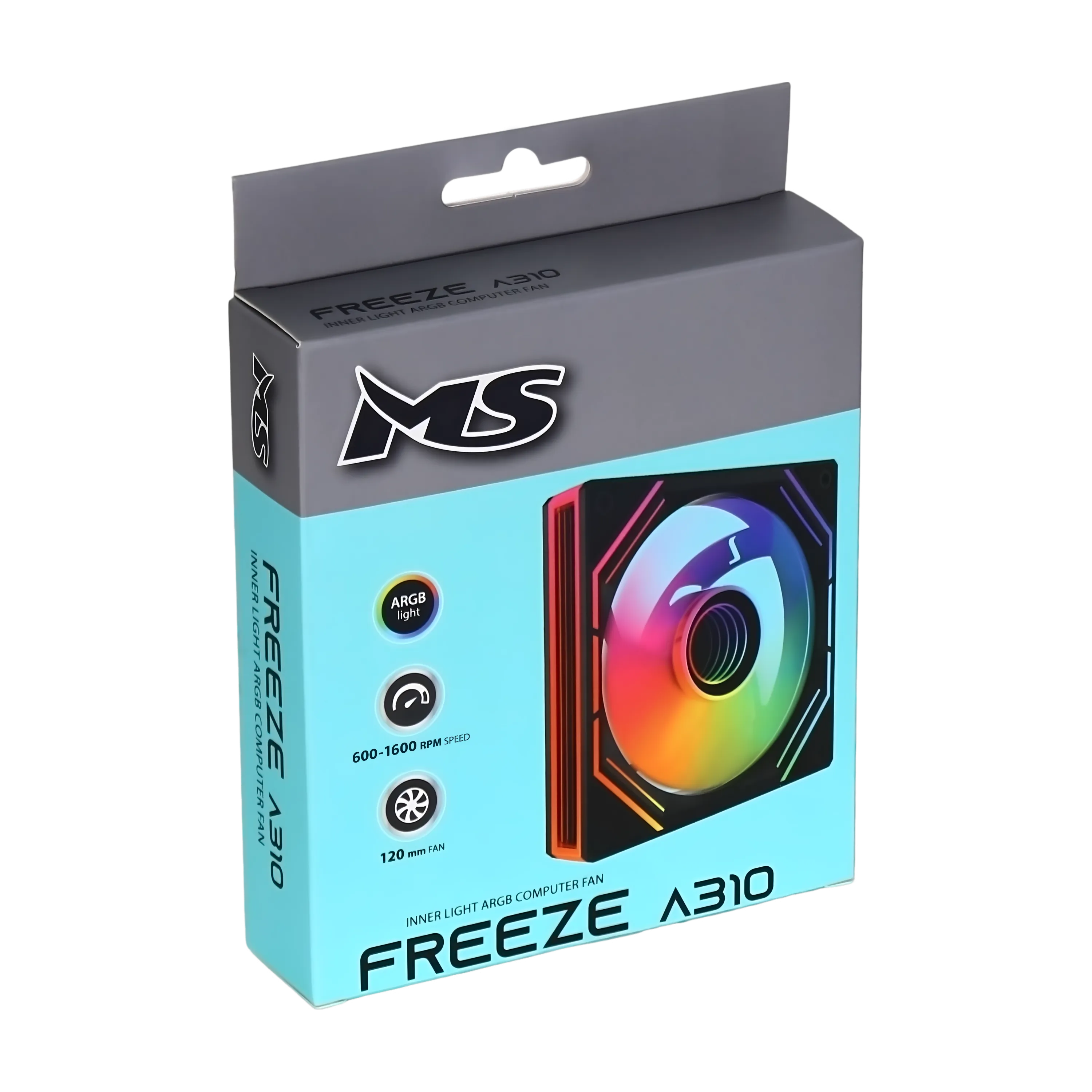 VENTILATOR ZA KUĆIŠTE MS FREEZE A310 A-RGB Slika 1