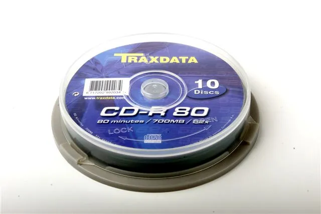 MED CD disk TRX CD-R 52x C10- Slika 1