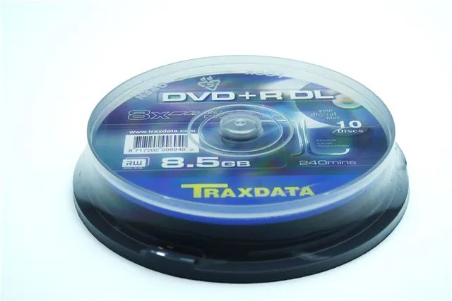 MED DVD disk TRX DVD+R DL 8.5GB C10 Slika 1