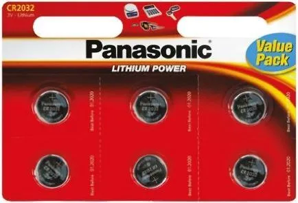 Panasonic baterije Litijum CR-2032 L/6bp Slika 1