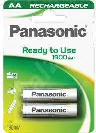 PANASONIC baterije HHR-3MVE/2BC -2× AA punjive 1900 mAh Slika 1