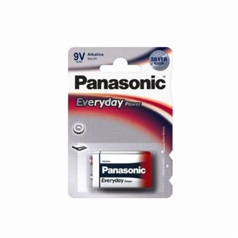 PANASONIC baterije 6LF22EPS/1BP -9V Alkalne Everyday Slika 1