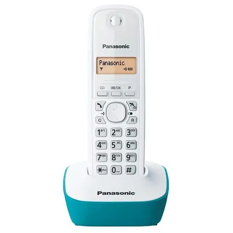 PANASONIC telefon KX-TG1611FXC belo-plavi Slika 1