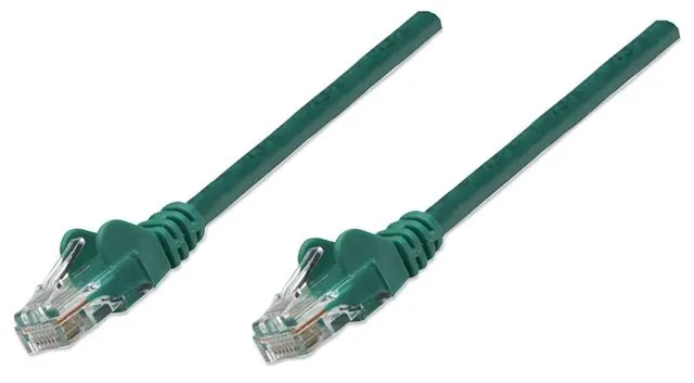 Kabl Intellinet Patch, Cat6 compatible, U/UTP, 7.5m, zeleni 342520 - Image 1