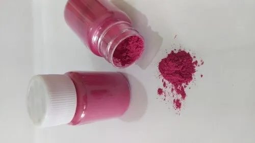 Roze crvena toner u prahu za epoksidnu smolu Slika 2