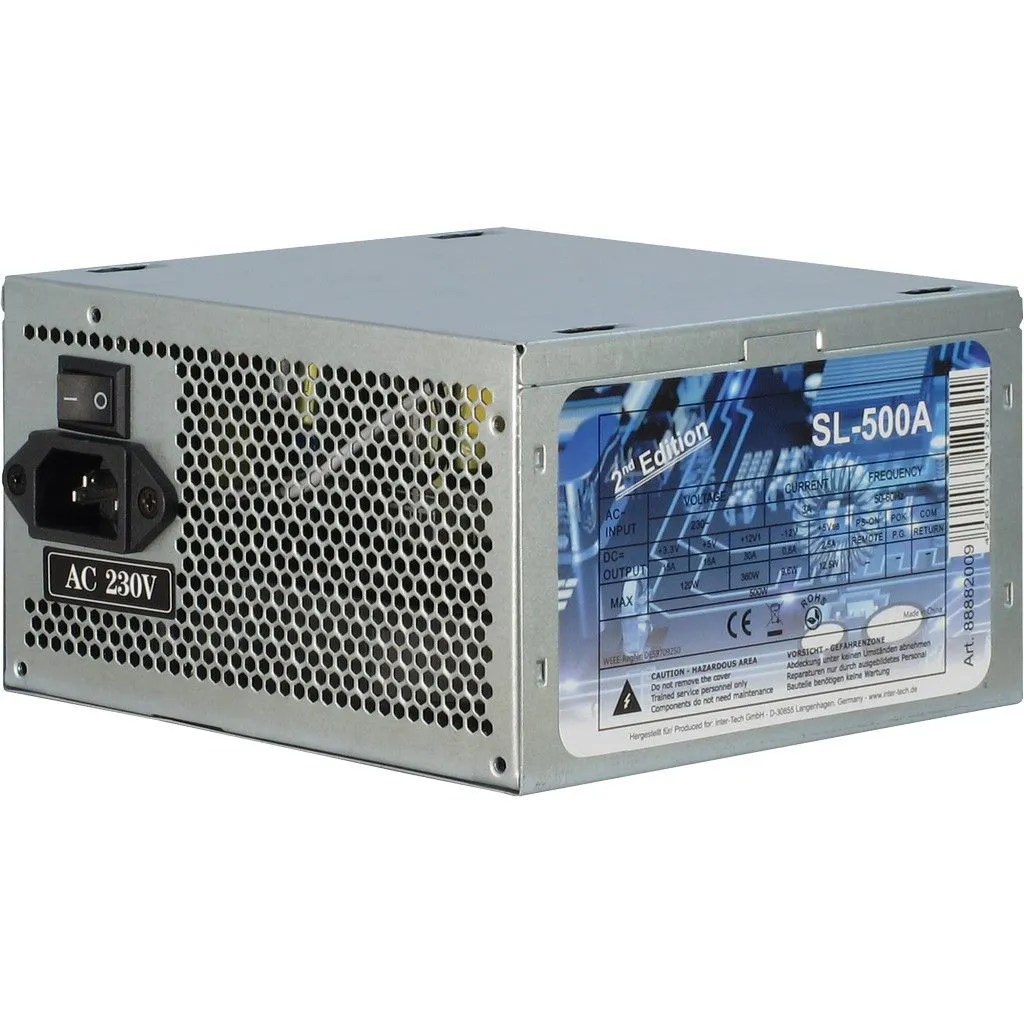 InterTech PSU SL-500W(A) ATX Slika 2