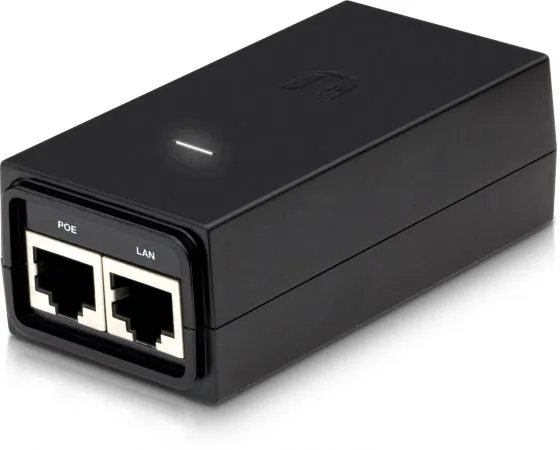 Ubiquiti Power supply 24V 0.5A Gigabit with PoE integrated, POE-24-12W-G Slika 1
