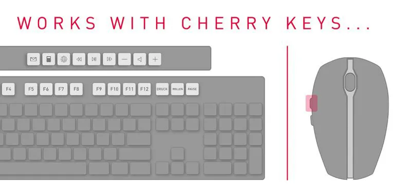 Cherry GENTIX-4K optički miš, USB, crni Slika 4