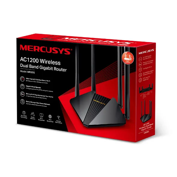 Mercusys MR30G, AC1200 Wireless Dual Band Gigabit Router Slika 4