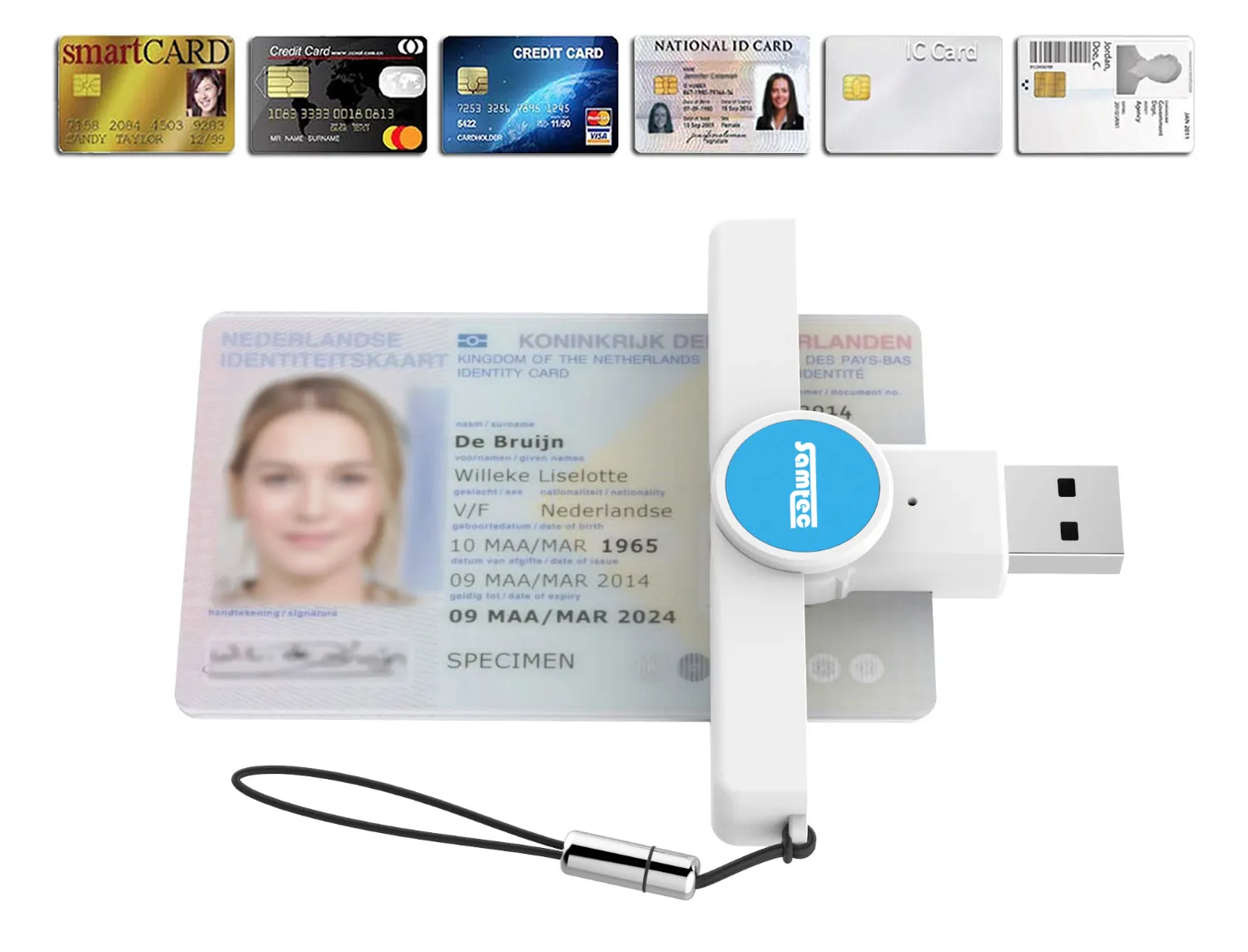 Samtec Smart Card Reader SMT-608 Slika 3