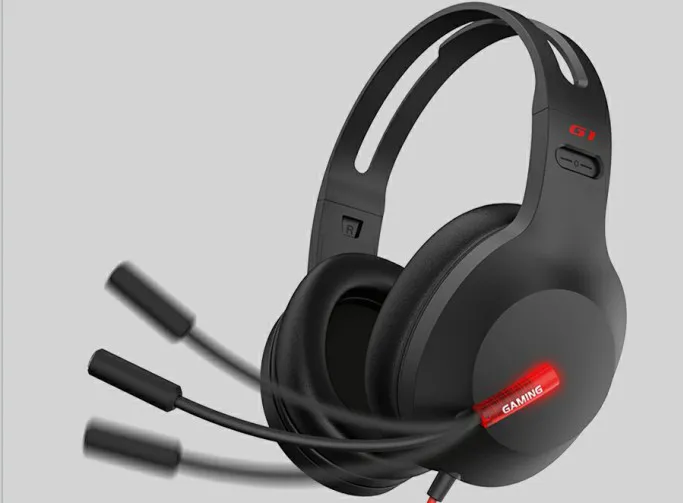Edifier G1 slušalice povezivanje USB (zvučna karta) kabal 2.5m mikrofon na ručici Slika 2
