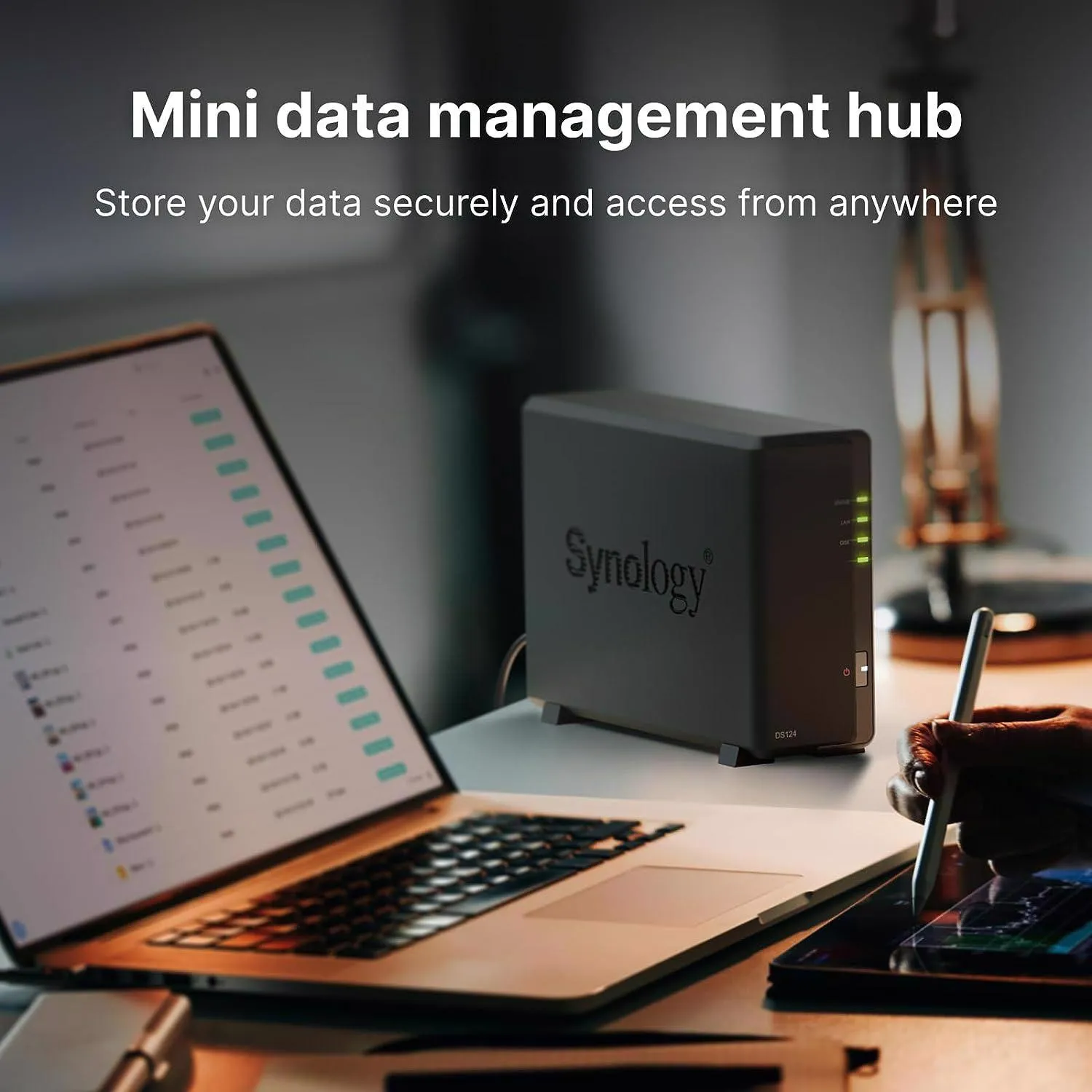 NAS Synology DS124 1HDD 1GB Lan Slika 2