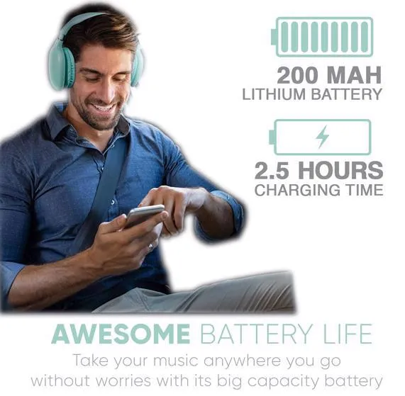 Sonicgear Airphone 6 BT slušalice, Crne Slika 2
