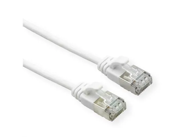 Secomp Roline U/FTP Data Center PatchCord 6A Slim LSOH beli 0.15m Slika 1