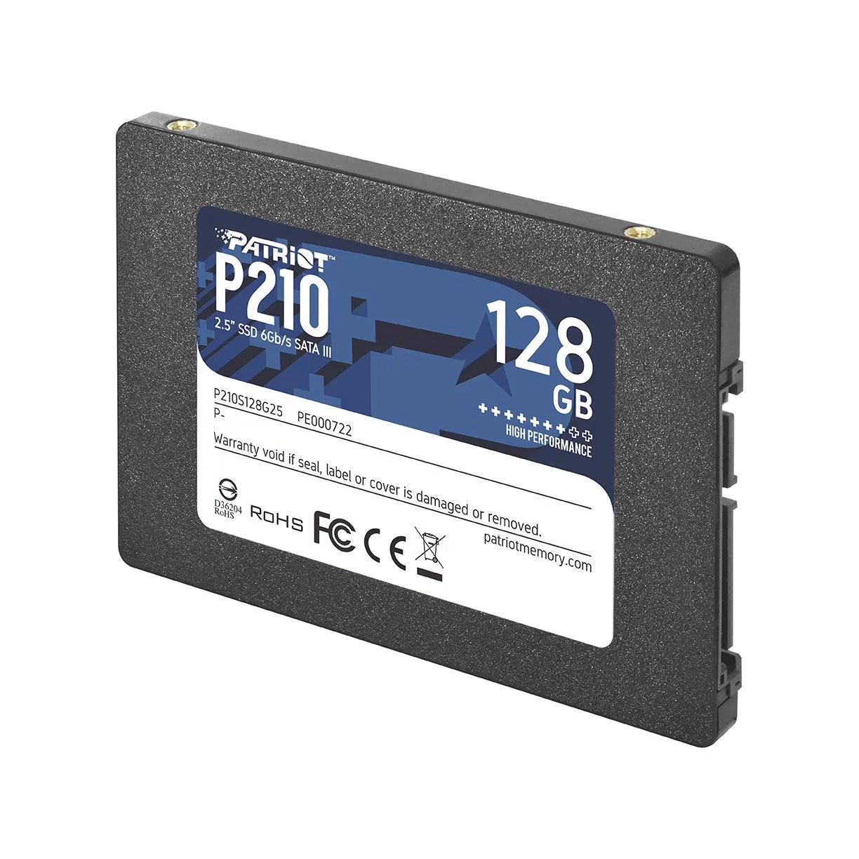 128GB Patriot SSD P210 450MBs/430MBs 2,5" P210S128G25 Slika 2