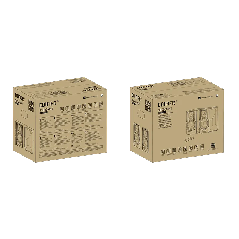 Edifier S3000 MK II  2.0 256W zvučnik braon Slika 7