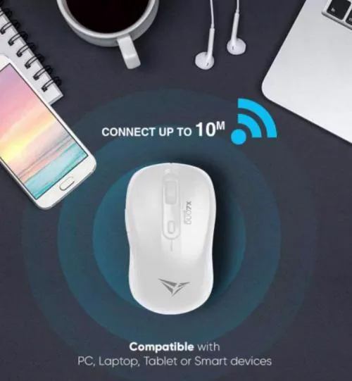 ALCATROZ Airmouse DUO 7X Wireless & Bluetooth White Slika 4