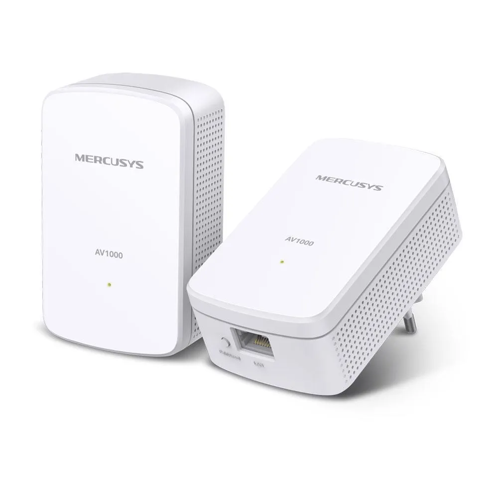 Mercusys MP500 KIT V1.2, AV1000 Gigabit Powerline Starter Kit Slika 2