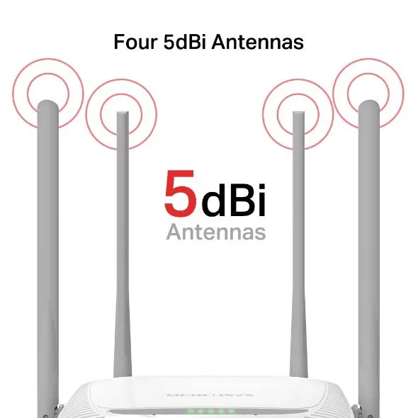 Mercusys MW325R V3.2, WiFi4 300Mbps Enhanced Wireless N Router, 4 x 5dbi Slika 4