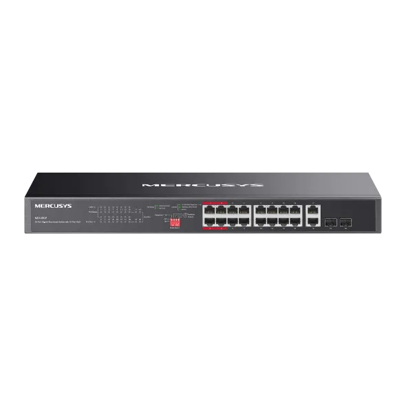 Mercusys MS120GP V1.0 20-Port Gigabit Rackmount Switch with 16-Port PoE+ Slika 1