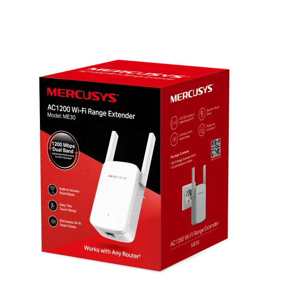 Mercusys ME30 V1.2, AC1200 WiFi5 Range Extender Slika 4
