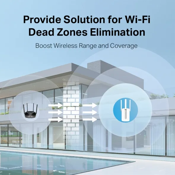 Mercusys MW300RE V4.2, 300Mbps WiFi Range Extender Slika 4