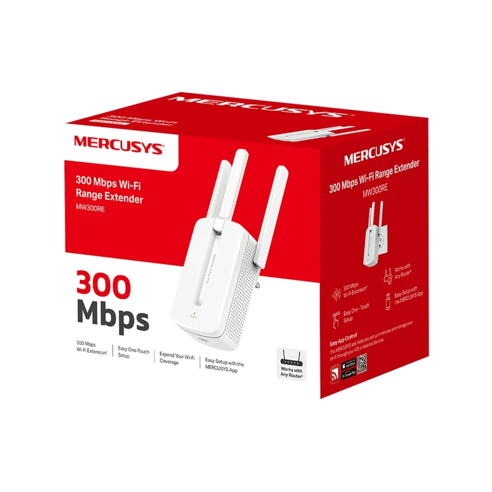 Mercusys MW300RE V4.2, 300Mbps WiFi Range Extender Slika 5