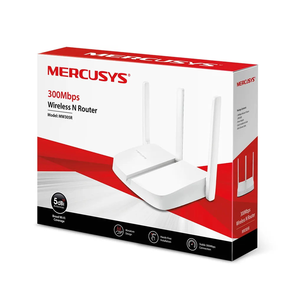 Mercusys MW305R V3.3, 300Mbps Wireless N Router Slika 4
