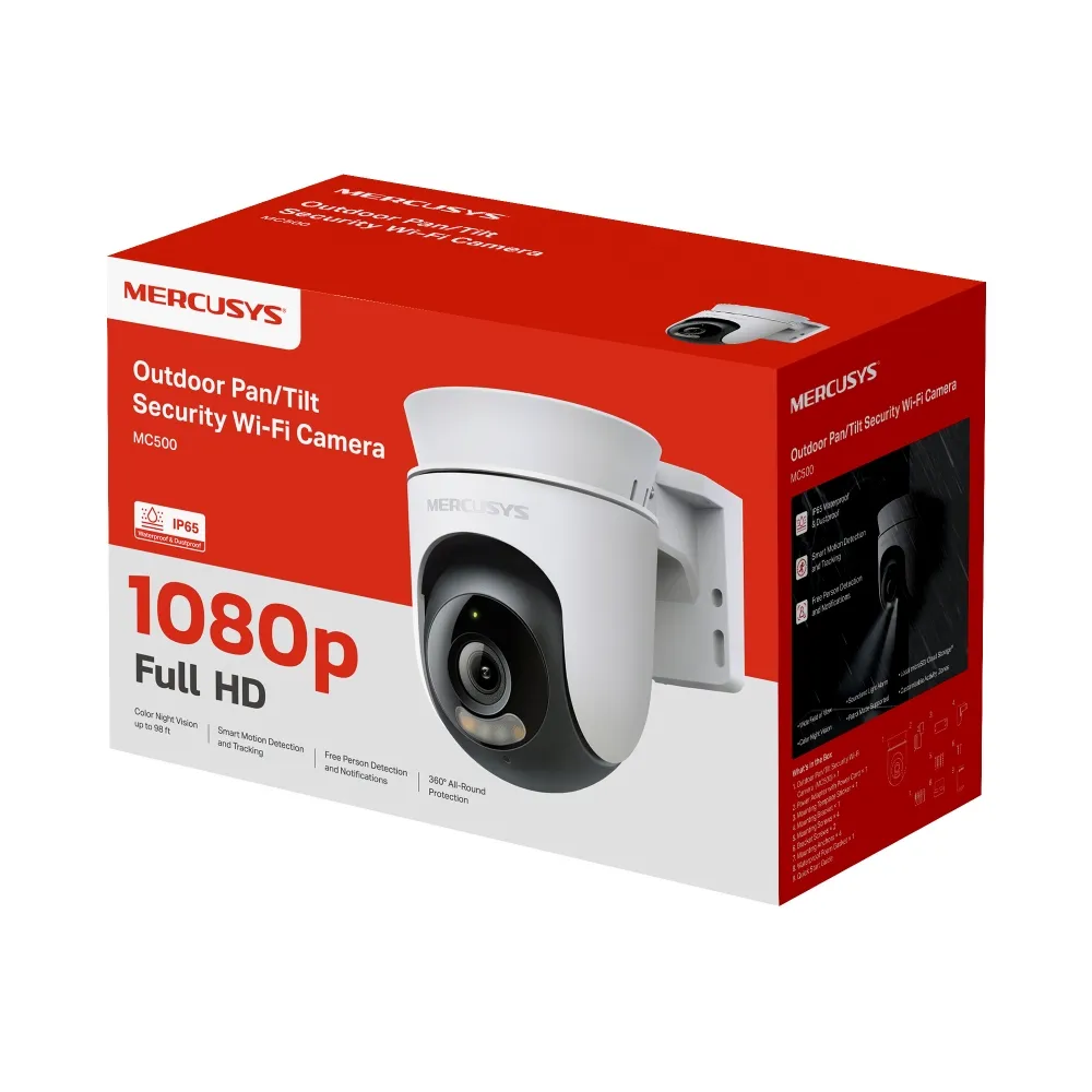 Mercusys MC500 V1.0 Outdoor Pan/Tilt Security Wi-Fi Camera Slika 7