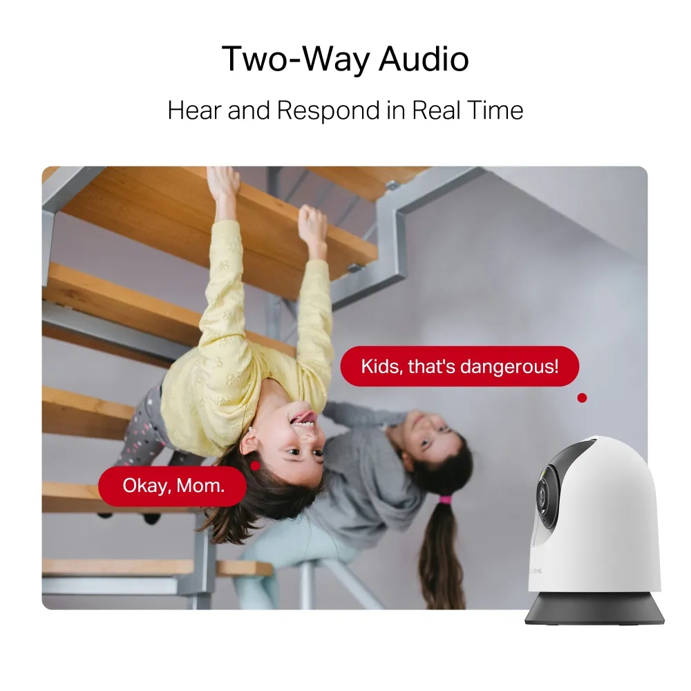 Mercusys MC230 V1.0, Pan/Tilt Home Security Wi-Fi AI Camera Slika 3