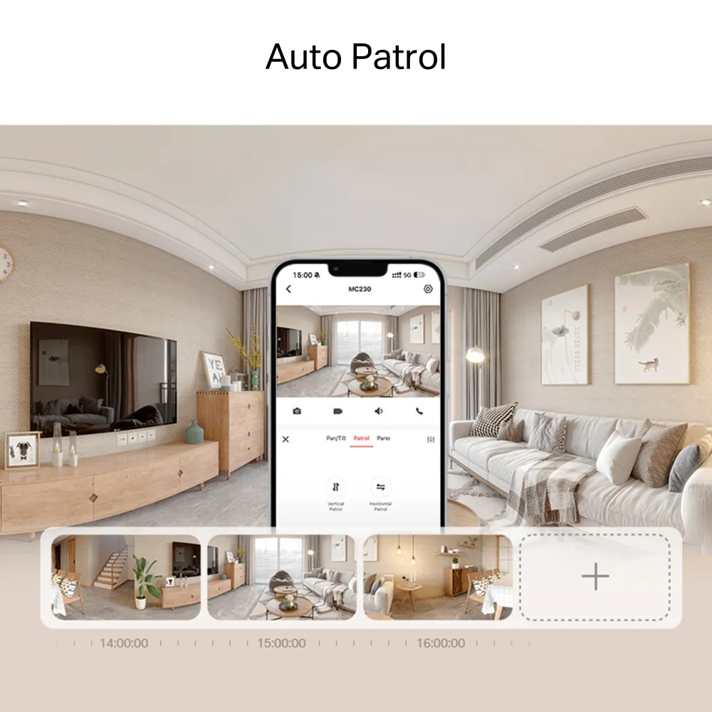Mercusys MC230 V1.0, Pan/Tilt Home Security Wi-Fi AI Camera Slika 6