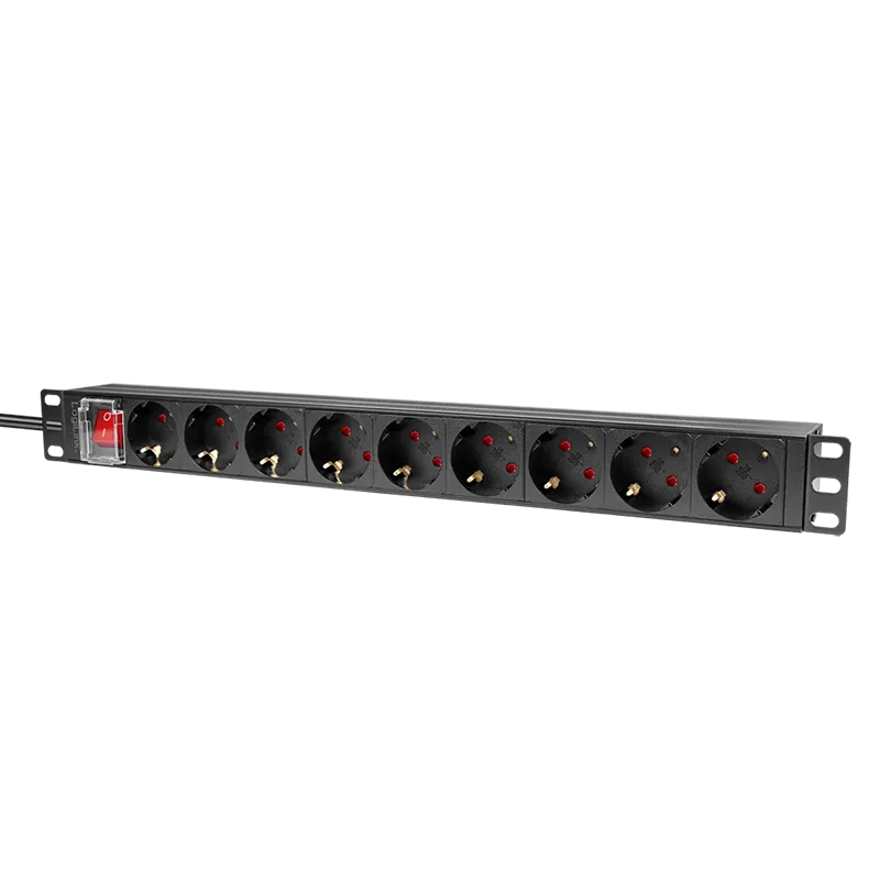 Logilink PDU 9 x šuko CEE 7/3, 2.0m, sa prekidačem Slika 2