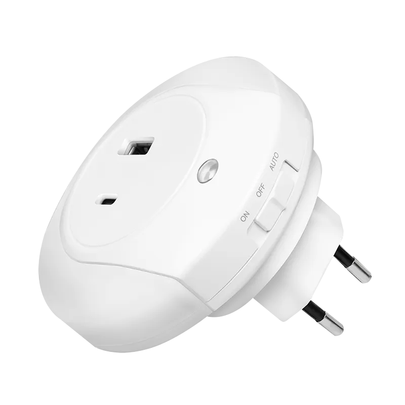 Logilink USB utičnica LED noćno svetlo sa senzorom noć / dan Slika 2