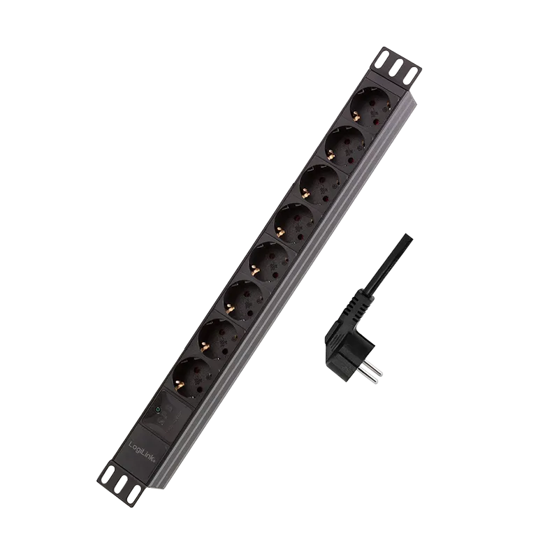 Logilink PDU 8 x šuko CEE 7/3, zaštita od preopterećenja, 1.8m Slika 2