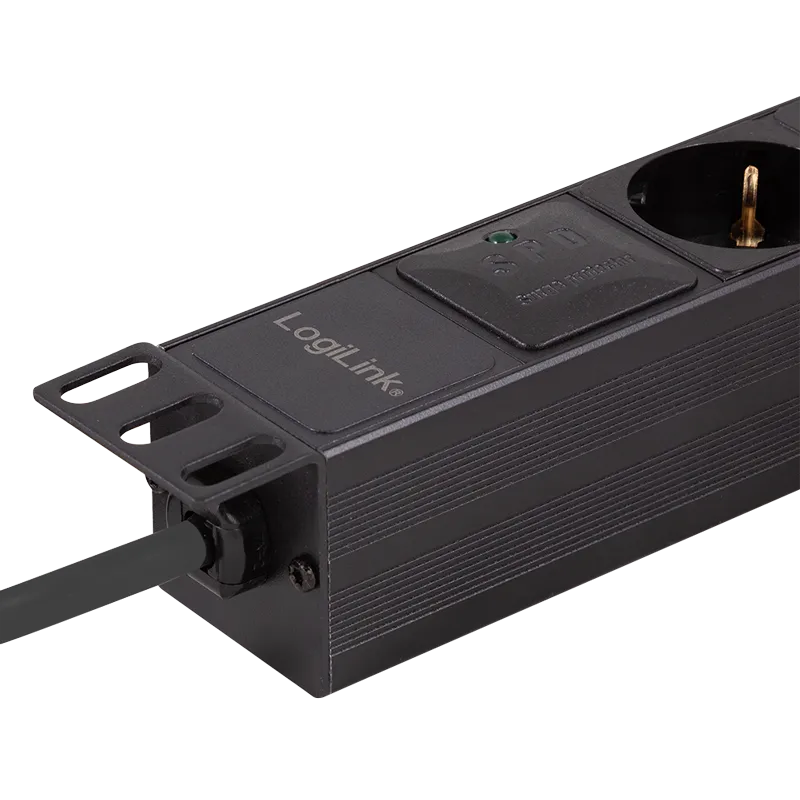 Logilink PDU 8 x šuko CEE 7/3, zaštita od preopterećenja, 1.8m Slika 4
