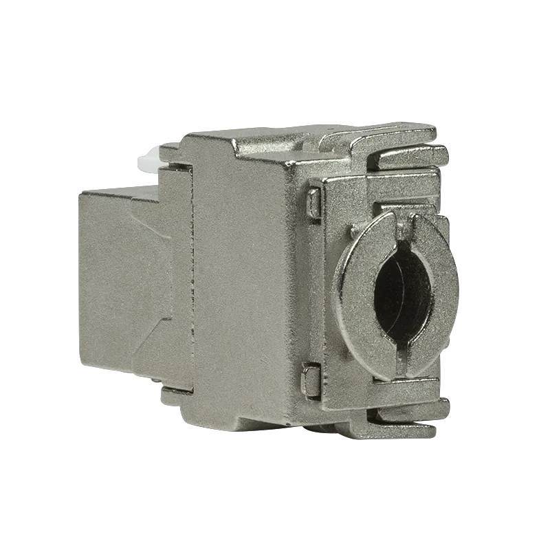 Logilink Keystone modul, Cat6A, STP, 17.2mm, 22-24 AWG, toolless, srebrna Slika 2