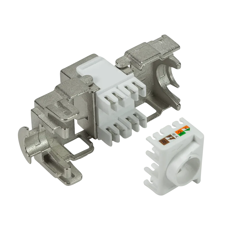 Logilink Keystone modul, Cat6A, STP, 17.2mm, 22-24 AWG, toolless, srebrna Slika 4