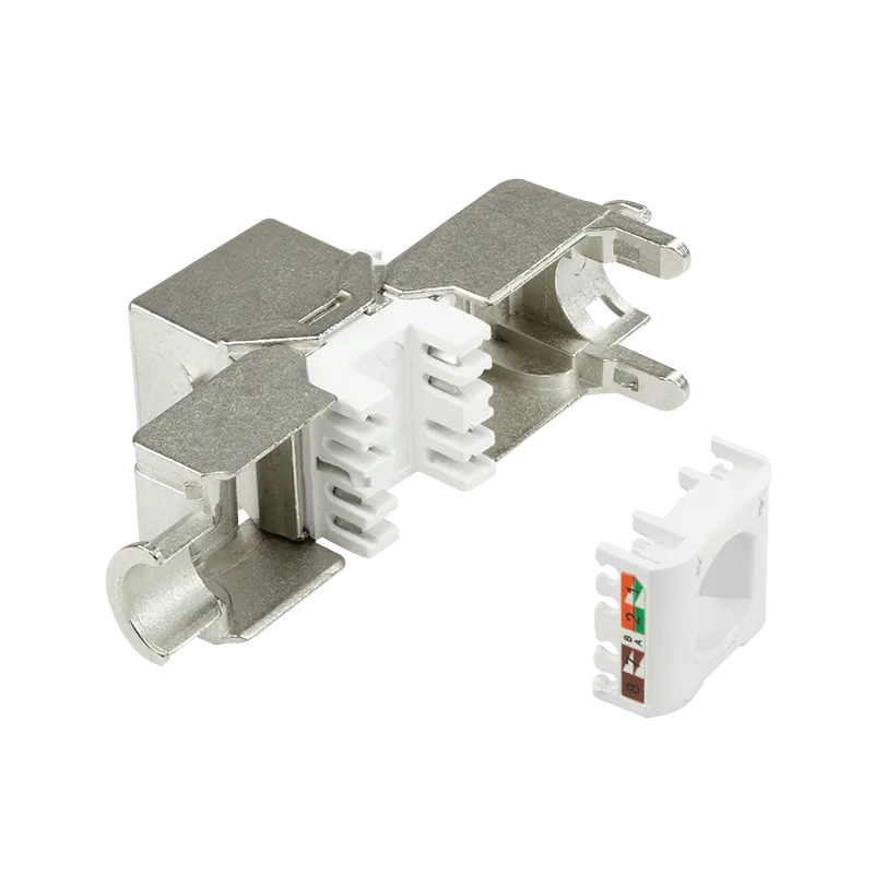 Logilink Keystone modul, Cat6A, STP, 16.0mm, 22-26 AWG, toolless, srebrna Slika 3