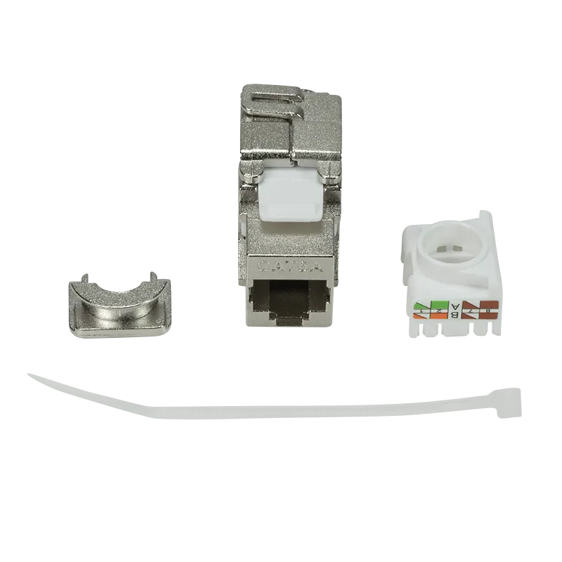 Logilink Keystone modul, Cat6A, STP, 17.2mm, 22-24 AWG, toolless, srebrna Slika 6