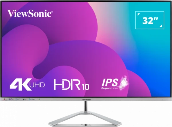Monitor 32 Viewsonic VX3276-4K-MHD 3840x2160/UHD 4K/VA/60Hz/4ms/2x HDMI/DP/Mini DP/HDR10/Zvučnici Slika 1