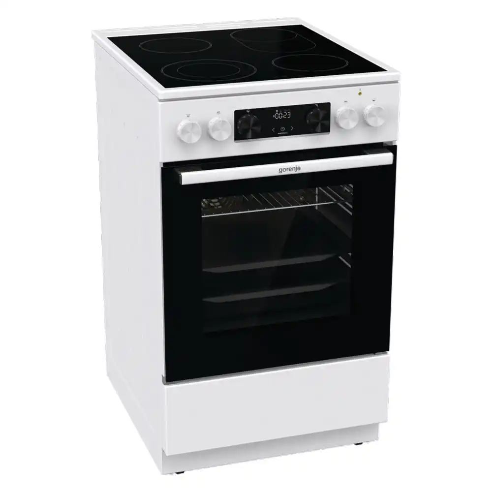 Električni šporet Gorenje GECS 5C70 WA širina 50cm/keramička ploča Slika 2