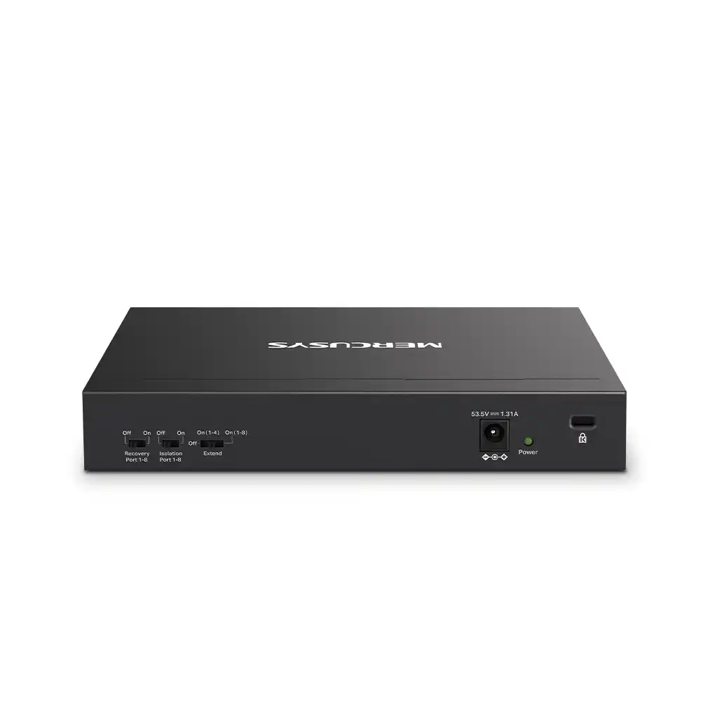 Svič 10/100 10-port Mercusys MS110P/8-Port PoE+ Slika 3