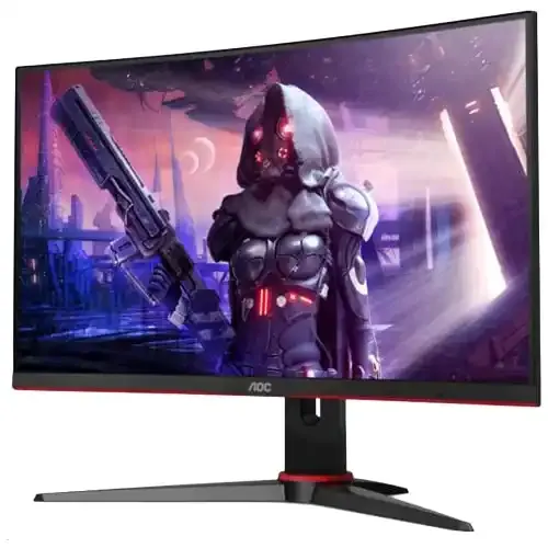 Monitor 23.6 AOC C24G2AE/BK C 1920x1080/Full HD/VA/165Hz/1ms/VGA/2xHDMI/DP/Zvučnici/Curved Slika 2