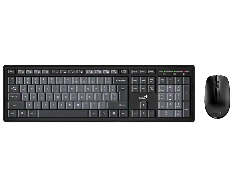 Bežična tastatura+miš Genius KM-8200, US Slika 1
