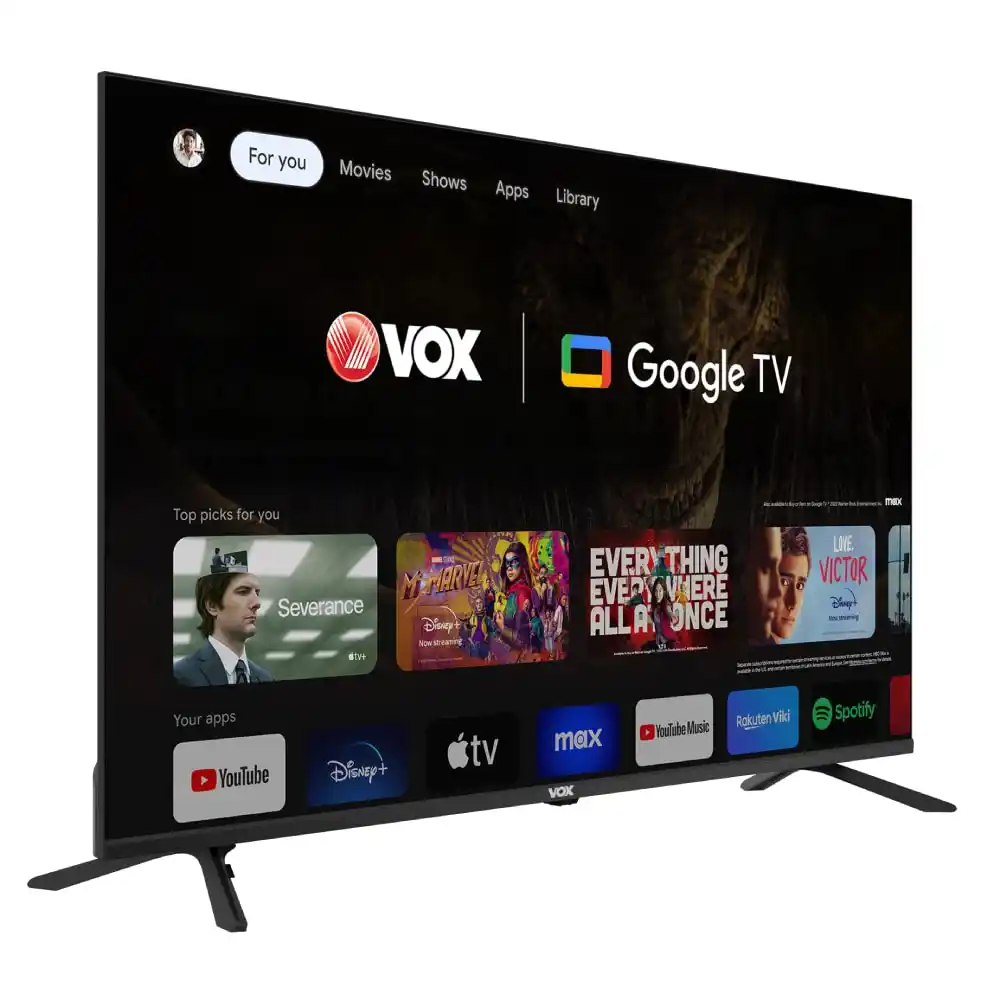 SMART LED TV 50 VOX 50GOU080B 3840x2160/4K/DVB-T2/C/S2 - Image 2